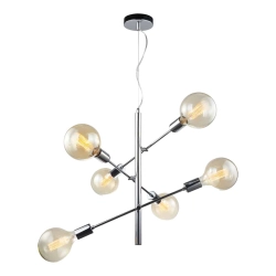 Lampa wisząca Madalyn MDM3582/6 CH Italux - zdjęcie 2